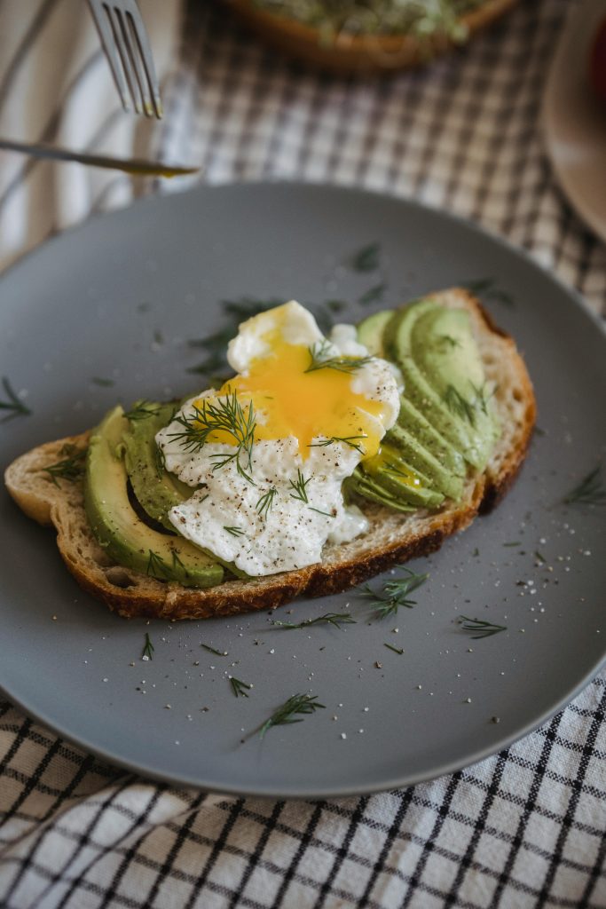 Avocado toast with eggs healthy breakfast ready in 5 minutes